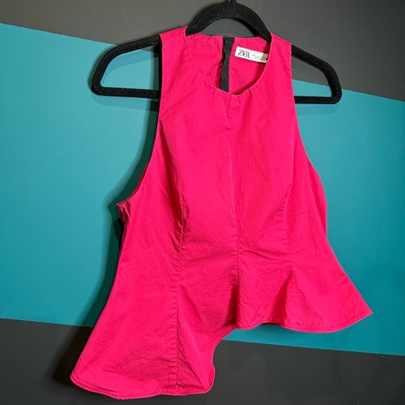 Zara Pink Sleeveless Women's Top - Picture 2 of 7